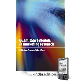 Quantitative Models in Marketing Research