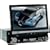 In Dash Car DVD CD MP3 MP4 Player With Bluetooth and Build-In 7" TFT Touch Screen Motorized Screen face off Panel