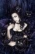 (24x36) Victoria Frances (Cat) Art Poster Print