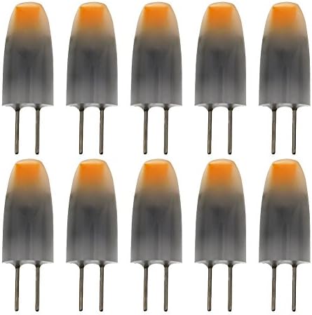 iLampens [Milky] 10 X G4 1.5W COB led bulb AC DC 12V 90-110 Lumen Warm White