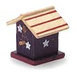 Dollhouse Miniature Handpainted Birdhouse
