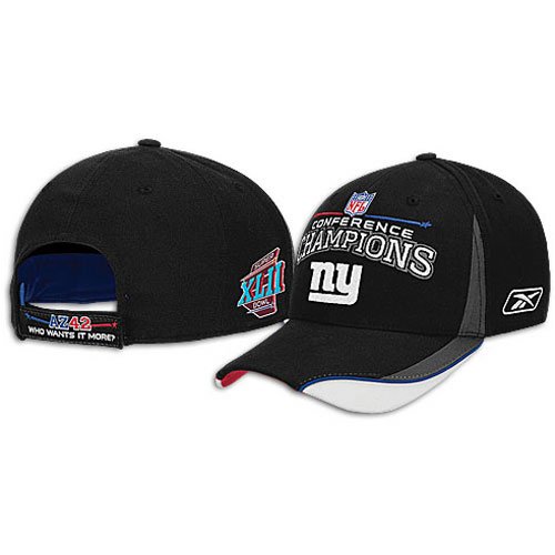 Giants Reebok NFL '07 NFC Conference LR Cap
