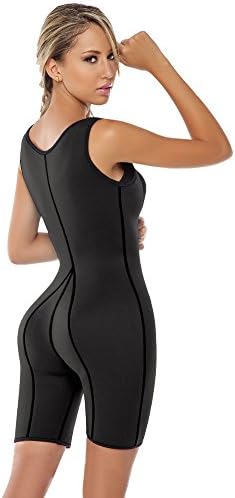 Emolly Neoprene Sauna FullBody Shaper Ultra Hot Sweat Sport Enhancing Bodysuit
