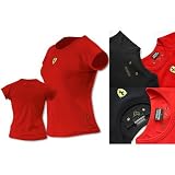 Ferrari Ladies Gold Stitch Skinny Top