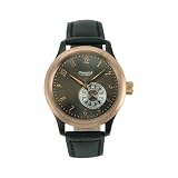 Cinewatch 700255224 - Montre Homme - CASABLANCA - Automatique Miyota 8245 - Bracelet en Cuir - 5 ATM - Fond transparent