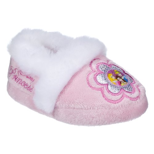 Toddler Girls' Disney Princess Scuff Slippers - Pink