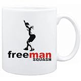 New  Free Man ... Squash  Mug Sports