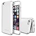 iPhone 6 Case - Ringke SLIMEssential Ultra Thin[FREE Bonus 1 HD Screen Protector][LF WHITE] Perfect Fit & Ultra Slim Scratch-Resistant Dual Coating Minimalist Thin Protective Hard Case for Apple iPhone 6 4.7