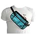 Bikestuff Strap Around Body Bags For Outdoors/Fashion/Sports/Biking (Teal Blue) RS.249.00