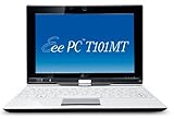 Asus Eee PC T101MT 25,7 cm (10,1 Zoll) Netbook (Intel Atom N450 1.6GHz, 2GB RAM, 320GB HDD, Intel GMA 3150, Win 7 HP) weiß