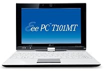 Asus Eee PC T101MT 25,7 cm (10,1 Zoll) Netbook (Intel Atom N450 1.6GHz, 2GB RAM, 320GB HDD, Intel GMA 3150, Win 7 HP) weiß