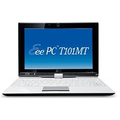 Asus Eee PC T101MT 25,7 cm (10,1 Zoll) Netbook (Intel Atom N450 1.6GHz, 2GB RAM, 320GB HDD, Intel GMA 3150, Win 7 HP) wei�