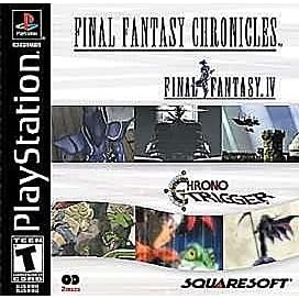 Final Fantasy Chronicles: Chrono Trigger and Final Fantasy IV (First Print Original Black... by Squaresoft Square-Enix