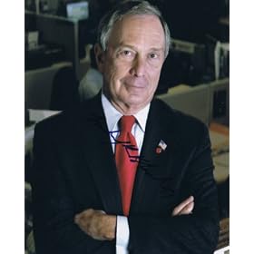 MICHAEL BLOOMBERG - New York Mayor AUTOGRAPH - Signed 8x10 Photo
