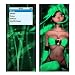 Green Girl Design Decal Skin Sticker for Apple iPod nano 2G (2nd Generation) 2GB/ 4GB/ 8GB Player