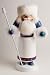 Genuine "Nut Cracking" Christmas Nutcracker - Russian Santa (13 inches)