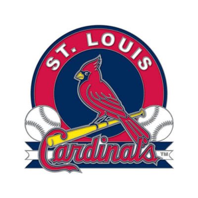 ST. LOUIS CARDINALS OFFICIAL LOGO GOLD LAPEL PIN