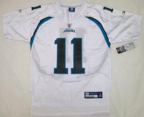 NFL Reebok Jacksonville Jaguars Blaine Gabbert Youth Large Jersey (Size 14-16) White