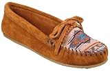 Moccasin:Minnetonka Women's El Paso II Moccasin Brown Size 7.5