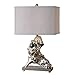 Uttermost Rilletta Metallic Silver Table Lamp Model-26662-1