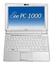 ASUS Eee PC 1000 10-Inch Netbook (1.6 GHz Intel Atom N270 Processor, 1 GB RAM, 40 GB Solid State Drive, 20 GB Eee Storage, Linux, 6 Cell Battery) Pearl White