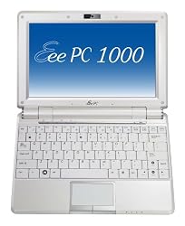 ASUS Eee PC 1000 10-Inch Netbook (1.6 GHz Intel Atom N270 Processor, 1 GB RAM, 40 GB Solid State Drive, 20 GB Eee Storage, Linux, 6 Cell Battery) Pearl White