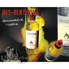 BioEthanol BioAlkohol f�r Kamine 1-Liter-Flasche