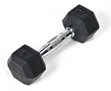 j/fit 8lb Rubber Hex Dumbbell (Single)