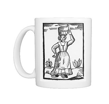 Photo Mugs of C17 Milkmaid from Mary Evans