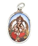 Hindu Ceramic Pendant: Ganesh