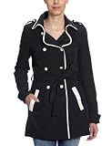 VERO MODA Damen Trench Coat, 10075124 Spot On Trench Coat, Gr. 42 (XL), Schwarz (BLACK)