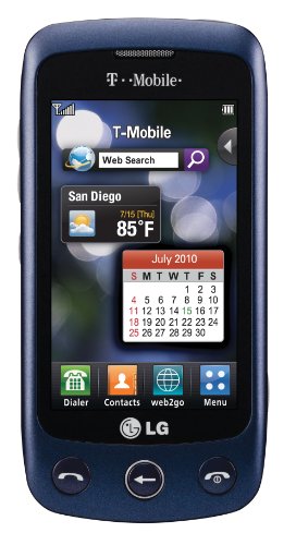 LG Sentio GS505 Phone, Navy Blue (T-Mobile)