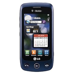 LG Sentio GS505 Phone, Navy Blue