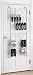 Organize It All 1700 18 Pair Overdoor Shoe Rack - Chrome
