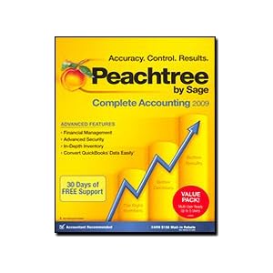 Peachtree By Sage Complete Accounting 2009 Multi User by Sage Software