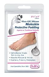Pedifix Visco-gel Moleskin Protective Padding, 2-Count