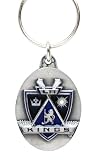 Los Angeles Kings Hockey Pewter NHL Keychain