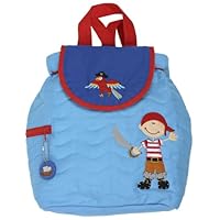 Stephen Joseph Quilted Backpack - Pirate