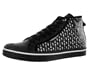 Adidas Women's Honey Mid Casual Shoe Black, Silver (7)