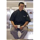 Chef Revival Black Traditional Jacket Short-Sleeve QC Lite Poly-Cotton - 3X - 3X by 