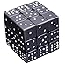 3x3x3 Speed Cube 3D Relief Effect Sudoku Braille Magic Cube Puzzle,IQ Reasoning Games Puzzles Special for The Blind Person,Weak Vision, 5.6cm/2.2