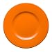 Waechtersbach Rimmed Charger Plate, Set of 2, Orange Peel