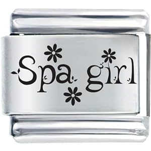 Pugster Sap Girl Laser Italian Charm