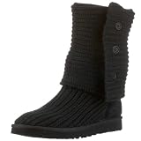 UGG Australia Women's Classic Cardy Boots, 9, Black