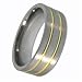 New Mens Titanium Ring 8mm Wide Brand New Available in Most Sizes Click Through to see other Sizes Comes in a Quality Velvet Gift Box