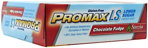 Promax Ls Lower Sugar Protein Bars, Chocolate Fudge, 6 Count (Pack of 6)