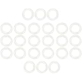 ReFaxi&reg;120Pcs New Rubber O-Ring Switch Dampeners White For Cherry MX keyboard Dampers