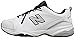 New Balance Men's MX608V4 Training Shoe, White/Black, 10.5 D US