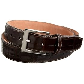 Fullum & Holt Tuareg Crocodile-Print Belt