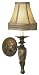 Kathy Ireland European Vase Plug-In Wall Lamp